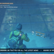 A little hard to see in a cap from the stream, but the fish under the nightclub floor do swim.